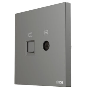 TV & Data Outlet Cat6 M7-Grey