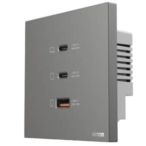 USB A+C Chargers M7-Grey