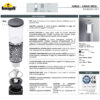 Carlo 400 modern Bollard materials