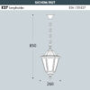 SICHEM-RUT Hanging Lantern Sizes