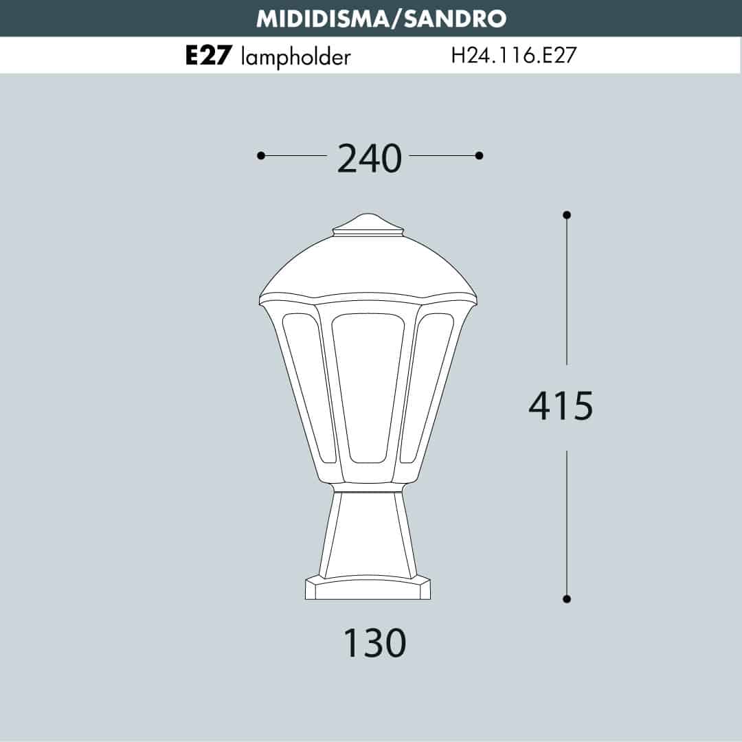 MIDIDISMA-SANDRO Wall TOP sizes