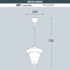 SICAR-DARIO Hanging Light Sizes