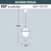 SICHEM-GOLIA Hanging Lantern Sizes